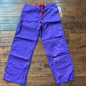 Med Couture E-Z Flex Purple Pants